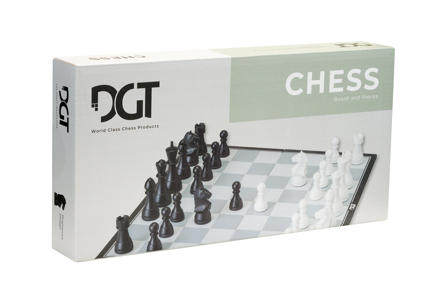 Boite de jeu d'échecs DGT Gris