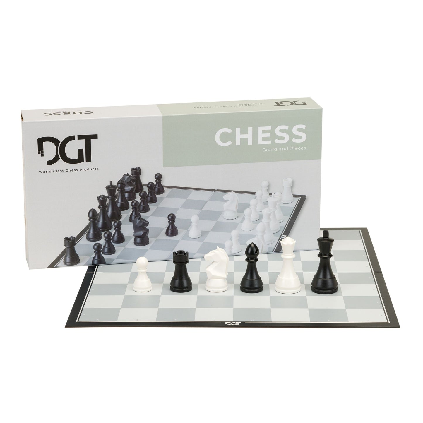 Boite de jeu d'échecs DGT Gris