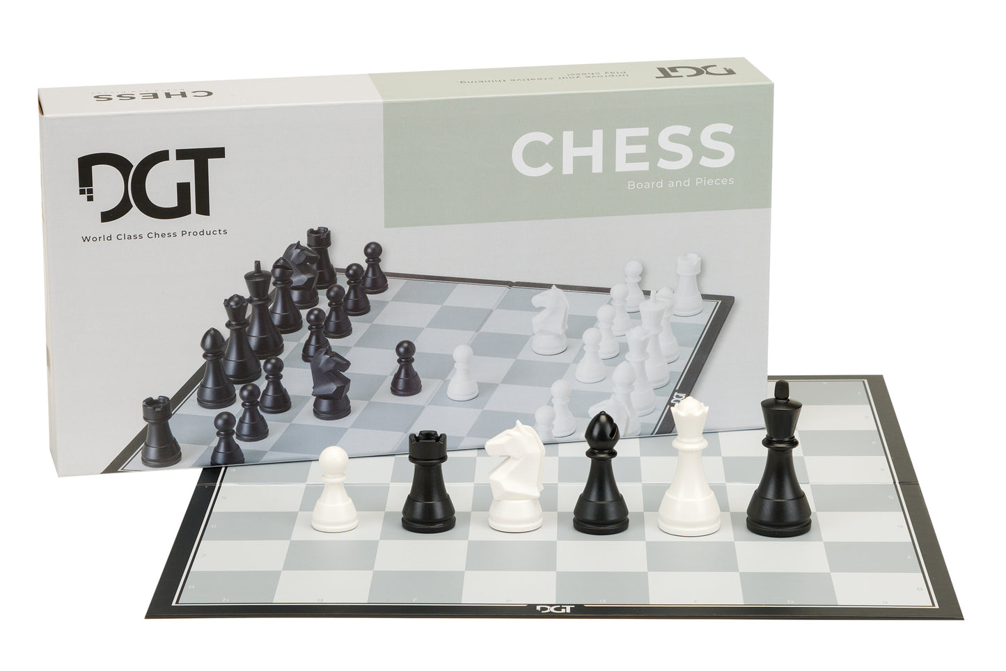 Boite de jeu d'échecs DGT Gris