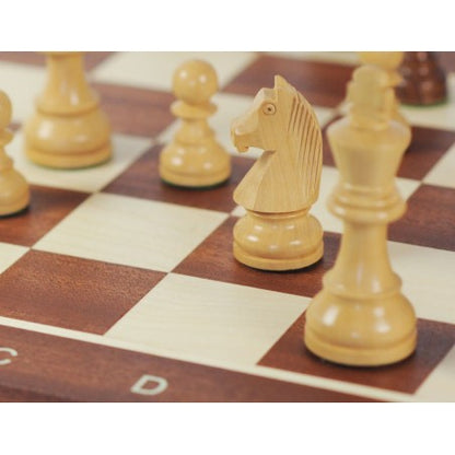 Jeu d'échecs complet en bois